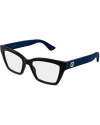 Gucci - Gg1715O 014 Optical Frames Injected Transparent Cat Eye - Lyst