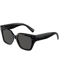 Dolce & Gabbana - Dg4471 501/87 Sunglasses Acetate Squared Normal - Lyst