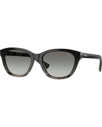Burberry - Be4486 42008G Sunglasses Acetate Squared Normal Nuanced - Lyst