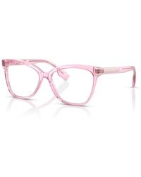 Burberry - Be2364 4024 Optical Frames Plastic Cat Eye - Lyst