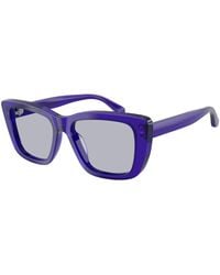 Emporio Armani - Ea4246U 6253/1 Sunglasses Acetate Cat Eye Normal - Lyst