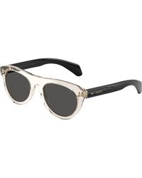 Moncler - Me6022U Splash 300387 Sunglasses Acetate Round Normal - Lyst