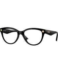Versace - Ve3365U 5263 Optical Frames Injected Transparent Cat Eye Normal - Lyst
