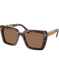 Swarovski - Sk6032 100273 Sunglasses Acetate Squared Normal - Lyst