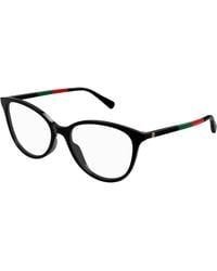 Gucci - Gg1359O 005 Optical Frames Acetate Transparent Cat Eye - Lyst