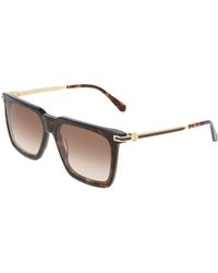Ferragamo - Sf2077Slbi 242 Sunglasses Acetate Squared Normal Shaded - Lyst