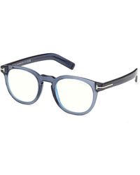 Tom Ford - Ft5629-B 90 Optical Frames Acetate Round Normal - Lyst
