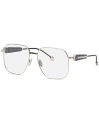 Philipp Plein - Vpp126S Plein Queen 583 Optical Frames Metal Geometric - Lyst