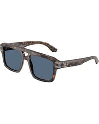 Dolce & Gabbana - Dg4562 350080 Sunglasses Acetate Pilot Normal - Lyst