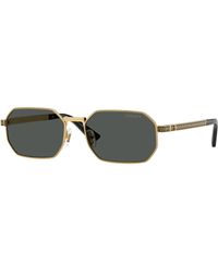 Versace - Ve2297 100287 Sunglasses Metal Squared Normal - Lyst