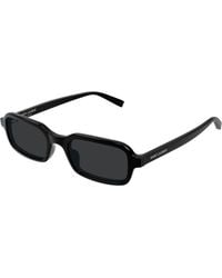 Saint Laurent - Sl 908 001 Sunglasses Acetate Squared - Lyst