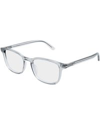 Gucci - Gg2129O 004 Optical Frames Acetate Transparent Squared - Lyst