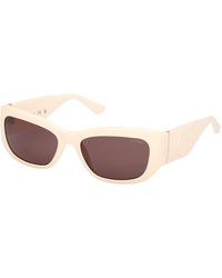 Guess - Gu00253 25Y Sunglasses Injected Squared Normal - Lyst