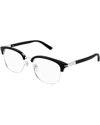 Gucci - Gg1901Oa 001 Optical Frames Acetate Transparent Round - Lyst