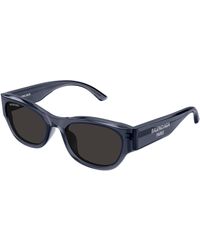 Balenciaga - Bb0389Sk 003 Sunglasses Acetate Squared - Lyst