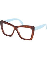 PUCCI - Ep5260 053 Optical Frames Acetate Butterfly Normal - Lyst