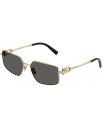 Tiffany & Co. - Tf3111 6021S4 Sunglasses Metal Squared Normal - Lyst