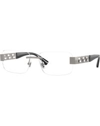 Versace - Ve1310 1001 Optical Frames Metal Pillow Normal - Lyst