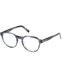 Timberland - Tb50032 090 Optical Frames Acetate Round Normal - Lyst