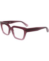 Calvin Klein - Ckj25609 602 Optical Frames Acetate Cat Eye Normal - Lyst
