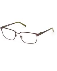 Timberland - Tb50027 049 Optical Frames Metal Squared Normal - Lyst