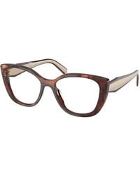 Prada - Pr B04V 07R1O1 Optical Frames Acetate Cat Eye Normal - Lyst