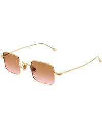 Gucci - Gg1813S 011 Sunglasses Metal Squared - Lyst