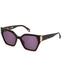 Police - Spll34 Gem 2 752 Sunglasses Acetate Squared Normal - Lyst