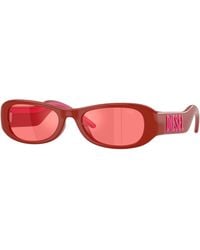 DIESEL - Dl3020U 2054C8 Sunglasses Injected Pillow Mirror - Lyst