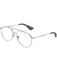 Dolce & Gabbana - Dg1353 05 Optical Frames Metal Transparent Pilot Normal - Lyst