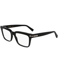 Ferragamo - Sf3014 001 Optical Frames Acetate Squared Normal - Lyst