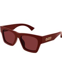 Gucci - Gg1835Sa 003 Sunglasses Acetate Squared - Lyst