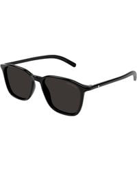 Montblanc - Mb0325S 001 Sunglasses Round - Lyst