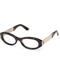 Guess - Gu50315 052 Optical Frames Acetate Round Normal - Lyst