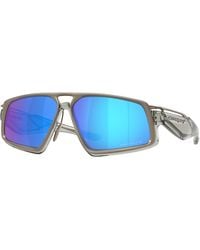 Oakley - Oo6029 Massillon 602904 Sunglasses Titanium Squared Polarized - Lyst