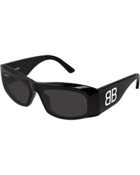 Balenciaga - Bb0395S 001 Sunglasses Acetate Squared - Lyst