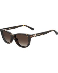 Moschino - Mol052/Cs 086/Ha Sunglasses Plastic Cat Eye Clip-On - Lyst