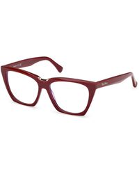 Max Mara - Mm5188-B 069 Optical Frames Acetate Geometric Normal - Lyst
