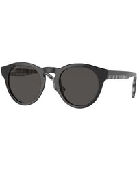 Burberry - Be4359 Reid 399687 Sunglasses Plastic Pantos Normal - Lyst