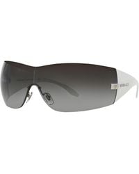Versace - Ve2054 10008G Sunglasses Injected Squared Normal Shaded - Lyst