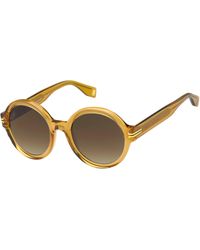 Marc Jacobs - Mj 1036/S 40G/Ha Sunglasses Acetate Round Normal Shaded - Lyst