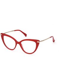Max Mara - Mm5145 066 Optical Frames Acetate Cat Eye Normal - Lyst