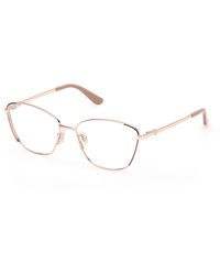 Guess - Gu50224 059 Optical Frames Metal Squared Normal - Lyst