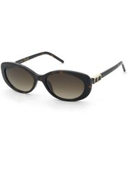 Twinset - Stw142 04Bl Sunglasses Acetate Geometric Normal Nuanced - Lyst