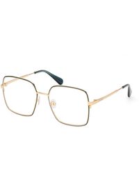 MAX&Co. - Mo5166 098 Optical Frames Metal Squared Normal - Lyst