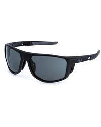 Fila - Sfib13 0U28 Sunglasses Injected Smoke Geometric Water Repellent - Lyst