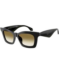 Giorgio Armani - Ar8235U 50018E Sunglasses Acetate Butterfly Normal Shaded - Lyst