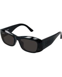 Balenciaga - Bb0397Sa 003 Sunglasses Acetate Squared - Lyst