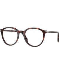 Persol - Po3353V 24 Optical Frames Acetate Transparent Pantos Normal - Lyst