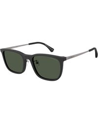 Emporio Armani - Ea4275D 50019A Sunglasses Acetate Squared Polarized - Lyst